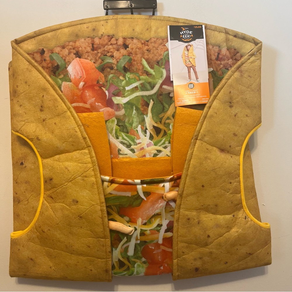 Hyde and Eek Kids & Adults Taco Halloween Costume OS NWT - Picture 4 of 12